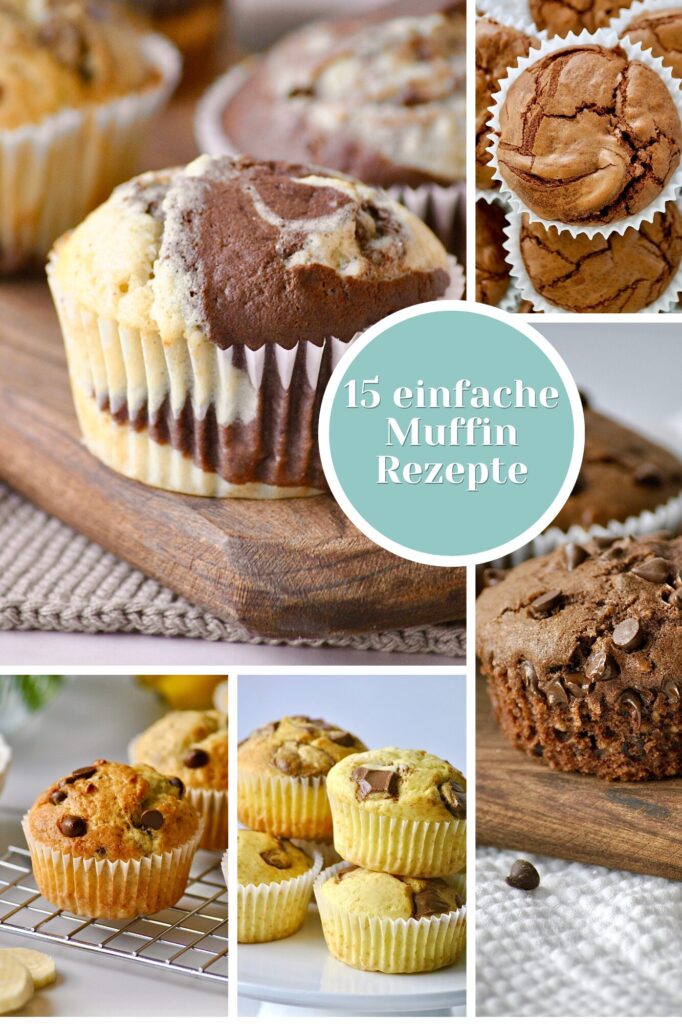 15 einfache Muffin Rezepte